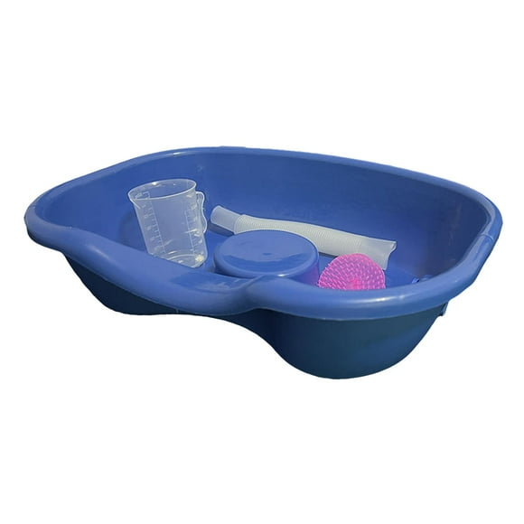 braveheart Portable Shampoo Bowl Wash Hair in Basin Hair Lightweight Bed Washing Sturdy