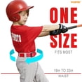 thumbnail image 3 of WHIPPY Baseball Socks and Belt Combo for Kids Boys Girls Non Metal Nickel Free Belts Softball Socks, 3 of 6