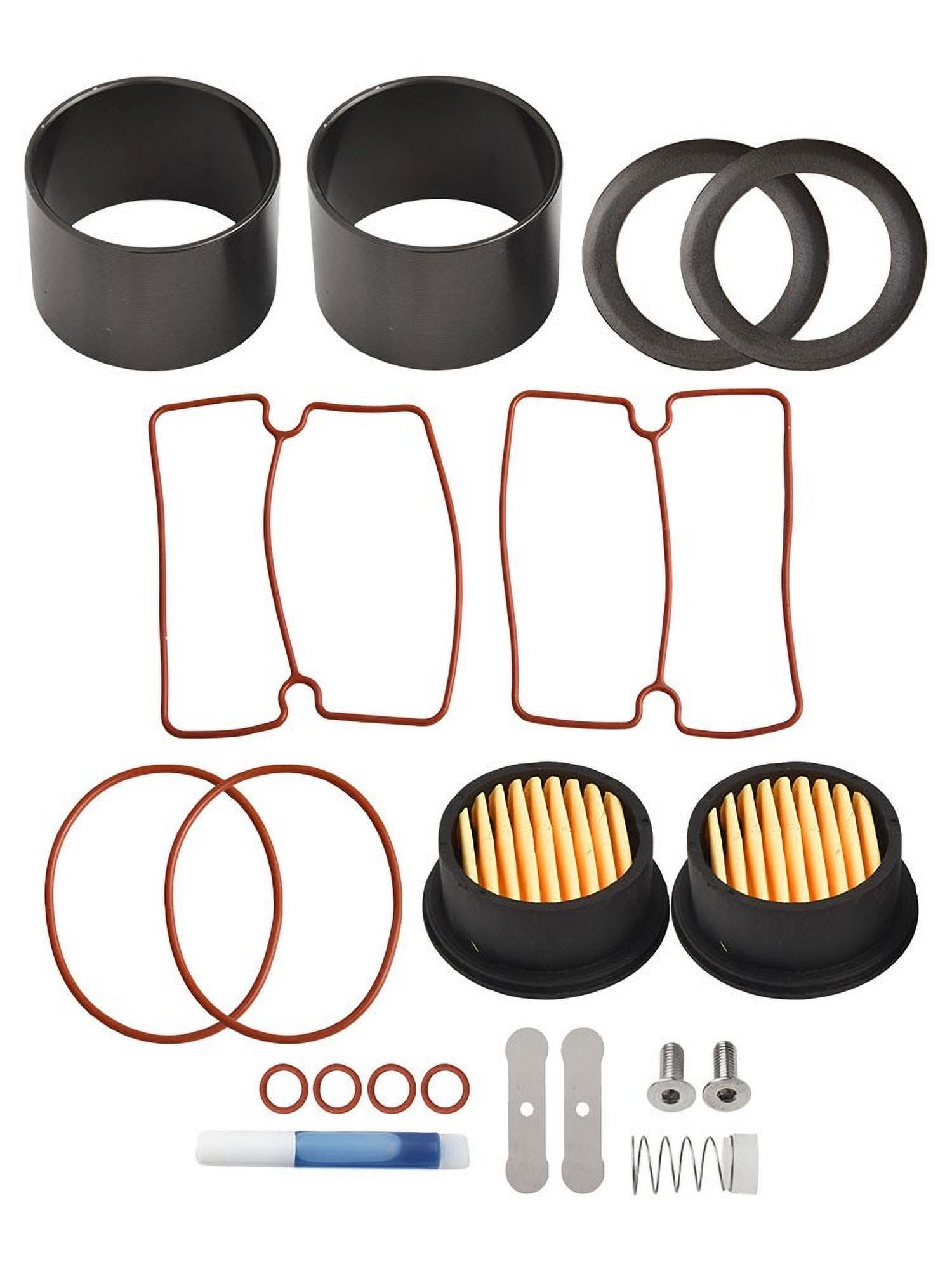 BTOER Vacuum Pump Oil-Free Mute Air Compressor Cylinder Sleeve Piston Cylinder Ring