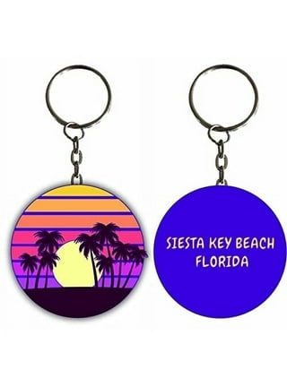 Unisex Siesta Key Beach Hoodie Jet-Spun Soft Feel Retro Endless Summer