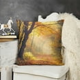 thumbnail image 2 of Fall Pillow Covers Scenery Throw Pillow Cases Maple Trees Decorative Cushion Covers for Sofa Bed, 2 of 5