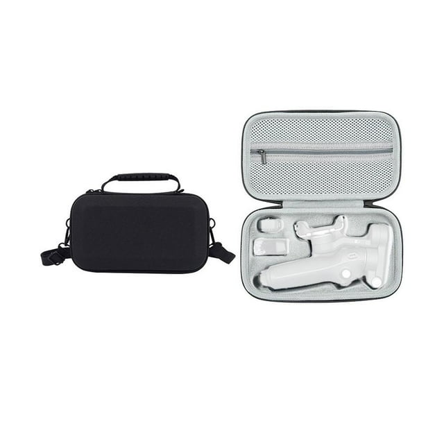 Carrying Case for DJI OM8 Gimbal, Hard Shell Storage Bag with Shoulder Strap, EVA PU Travel Protective Case, Portable Organizer Accessories