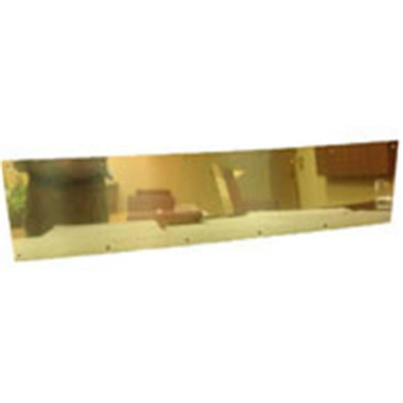 Don-Jo Fabrication 90-10 X 30-DB 10 X 30 in. Duronatic Bronze Aluminium Plaque de Frappe