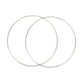thumbnail image 4 of HILABEE 2 Pieces Metal Floral Hoops Iron Rings for DIY Wedding Wreath Macrame Crafts 40 cm, 4 of 9