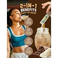 thumbnail image 3 of KLASS VIDA Hydration + Energy Electrolyte Drink Mix Coffee Horchata Agua Fresca Flavor Sugar-Free with Caffeine, L-Theanine, Coconut Water, 15 Sticks, 3 of 6