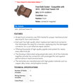 thumbnail image 2 of Front Bulb Socket - Compatible with 2015 - 2023 Ford Transit-150 2016 2017 2018 2019 2020 2021 2022, 2 of 2