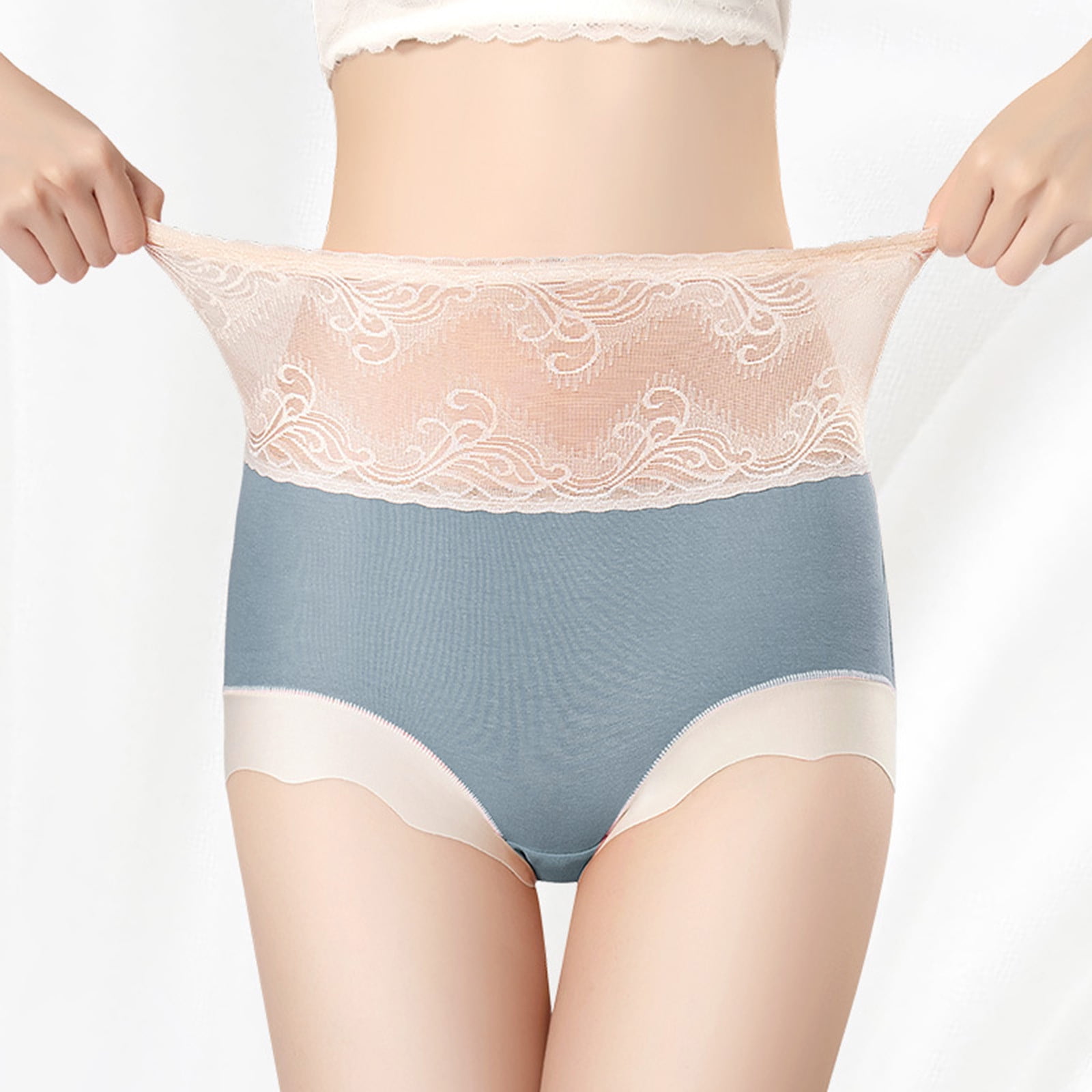Gubotare Boxer Briefs For Women Out Underwear Panties Lace Crochet Lace Up  For Women Panty Hollow,D XL 