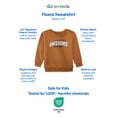 thumbnail image 6 of Garanimals Baby & Toddler Boys Graphic Fleece Crewneck Sweatshirt, Sizes 0-6T, 6 of 9