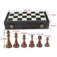 thumbnail image 4 of Juego de Ajedrez Vintage Baoblaze Tablero de Ajedrez Plegable Piezas Magnéticas, 4 of 8