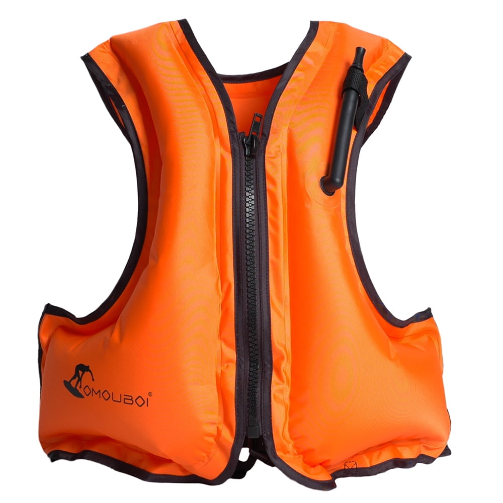 Adult Inflatable Swim Vest for Snorkeling Device Swimming Drifting