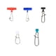 thumbnail image 2 of Paquete de 12 aparejos de pesca Naiovety conector de diapositivas de plomo color Verde, 2 of 6