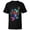 Black, variant on Disney Junior’s Ariel & King Triton Father and Daughter - Short Sleeve T-Shirt for Kids - Customized-White