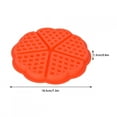 thumbnail image 4 of Baking Tray , Chocolate Waffle Silicone  Nonstick HeartShaped  For Muffin For Breakfast Baking, 4 of 8