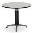 thumbnail image 5 of OFM Core Collection 36" Multi-Purpose Round Table with Metal Mesh Base, in Cherry (KMT36RD-CHY), 5 of 11