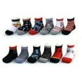 thumbnail image 2 of Rising Star Baby Boys Assorted Color Designs 12 Pair Socks Set, Age 12-24 Months, 2 of 6