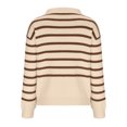 thumbnail image 6 of Lovskoo Sweaters for Women Long Sleeve Collar Winter Japanese Vintage Loose Top Knit Sweater Khaki, 6 of 9