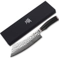 thumbnail image 3 of YOUSUNLONG Hybrid Cleaver Knife 9 Inch - Japanese Damascus Steel Butcher Knives, 3 of 6