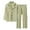 Light Green, variant on Aocisk Pajamas for Kids Kids Button Down Top and Pants Long Sleeve Soft Comfortable Cloth Sets Home Loungewear Sleepwear Outfit Sleepwear for Boys Beige Over 16