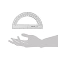 thumbnail image 4 of PACIFIC ARC P8S PROTRACTOR 8 INCH ACRYLIC 180 DEGREE, 4 of 5