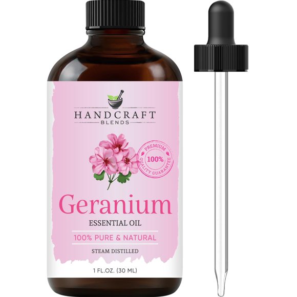 Aceite Esencial de Geranio 30 ml Puro