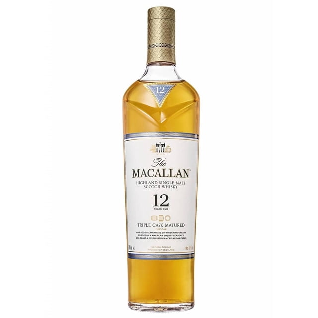 Whisky The Macallan Single Malt 12 Años Triple Cask 1.75 L The Macallan Single Malt 12 Años Triple Cask