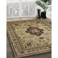 thumbnail image 2 of Ahgly Company Indoor Rectangle Traditional Fall Leaf Brown Green Area Rugs, 7' x 10', 2 of 6