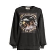 thumbnail image 5 of Self Esteem Juniors Oversized Washed Graphic Sweatshirt, Sizes XS-XL, 5 of 5