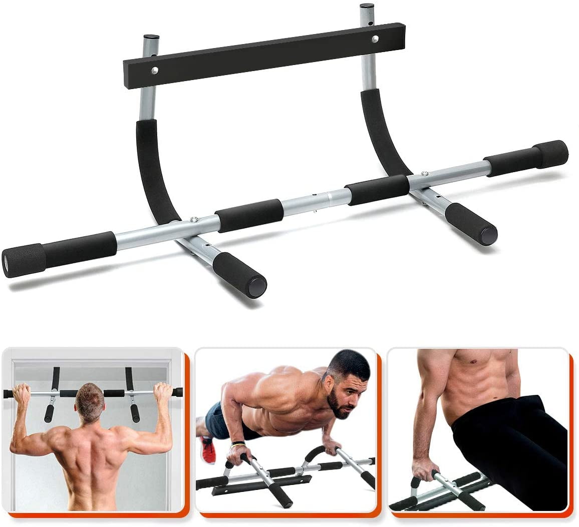 Body Workout Home Pull Up Bar Doorway Excercise Gym Fitness Door Chin Upper ACB# 