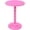 Pink, variant on Palm Beach Spindle Table 17.75" - Traditional Round End Table for Living Room, Turned Solid Wood Side Table, Classic Display Pedestal Table, Blue
