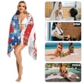 thumbnail image 5 of 4th of July Microfiber Beach Towel Lightweight 63''x32'' Oversized Extra Large Towels Quick Dry for Travel Pool Yoga Gym Sports Accessories Vacation Essential, 5 of 7