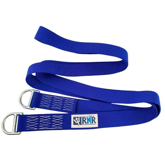 Rock-N-Rescue Heavy-Duty Nylon Tow Strap with D-Rings | 7,644 Lbs Capacity | Abrasion Resistant for Car Hauling & Towing Equipment | 36" - 180" Lengths