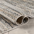 thumbnail image 4 of Well Woven Verity Abstract Area Rug, 7.83' x 10.5', Eclectic Geometric Pattern, Soft, Glam Pile, Distressed Design & Modern Color Palette, 4 of 8