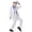 C-A01-White, variant on Linfrsh Rock Super Star Sequin Gloves Black Hat Sunglass for 80s 90s Themed costume(Black,4-5 Years)