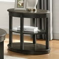 thumbnail image 4 of Furniture of America Kelda Oval End Table, Brown, 4 of 6