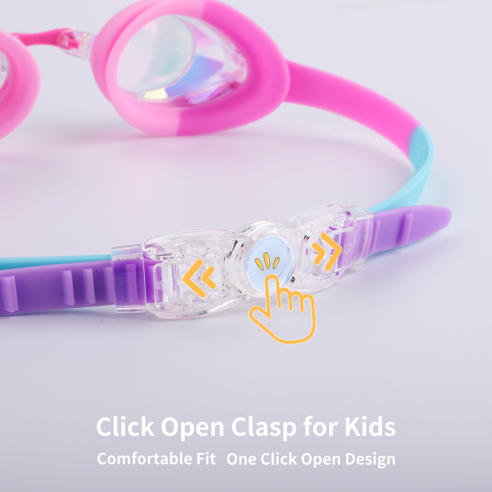 Cshidworld Kids Swim Goggles 2-Pack Ages 3-15 photo 2