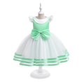 thumbnail image 1 of Niños Disfraz De Halloween Cosplay Piano Rendimiento Vestido Niñas Princesa Vestidos Malla Arco Tuffy, 1 of 4