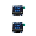 thumbnail image 4 of Methold Módulos de visualización Puerto I2C/IIC Tablero OLED iluminación automática 4 pines Pantalla color Azul 2piezas, 4 of 6