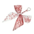 thumbnail image 5 of Unique Bargains 1 Pc Trendy Bow Scarf Letter A Handbag Charm Decorative Keychain Red, 5 of 5