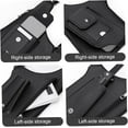 thumbnail image 4 of Bolso de hombro de cuero Levence antirrobo ajustable negro, 4 of 7