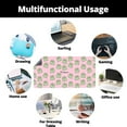 thumbnail image 3 of Cartoon Funny Dinosaur Pattern Mouse Pad,Desk Mat,Game Mat,Makeup Table Mat,Varied Use Mat for Office/Home/Study Girls Women(31.5''''X15.7'''',Pink&Funny Dinosaur), 3 of 6