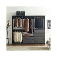 thumbnail image 2 of Prosper Gray Freestanding Walk in Wood Closet System, 2 of 8