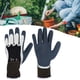 thumbnail image 2 of Guantes antideslizantes resistentes al desgaste para trabajo, guantes resistentes al agua para jardín, guantes de manipulación #1, 1 par, 2 of 8