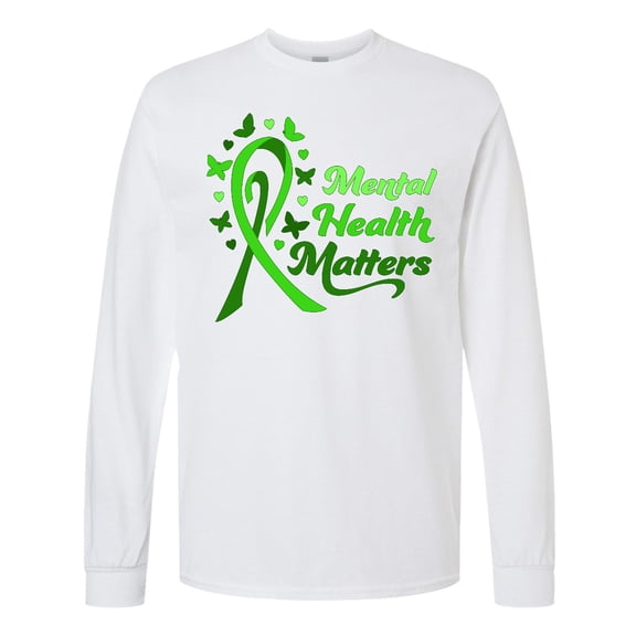 Inktastic Mental Health Matters Long Sleeve T-Shirt