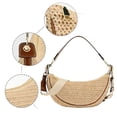 thumbnail image 6 of ibiyuan Crossbody Bags For Women Travel Adjustable Strap Woven Straw Crossbody Bag for Women, Summer Beach Lightweight Shoulder Hand Purse, 6 of 8
