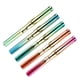 thumbnail image 4 of 5pcs color plástico plástico fuente de metal pluma de tinta simple diseño de diseño de escritura de bolígrafos, 4 of 4