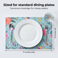 thumbnail image 5 of Decozen Cork Placemats Set of 6 for Dining Table, Table Placemats - Green Floral - Home Decor, 5 of 8