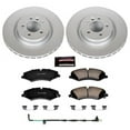 thumbnail image 2 of PowerStop Front Geomet Coated Brake Rotor and Pad Kit Fits: LAND ROVER Select Models CRK7683, 2 of 4