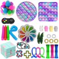 thumbnail image 1 of ITFABS Decompression Toy Set with Bubble Pop, Infinite Cube Accessory, 1 of 6