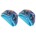 thumbnail image 4 of 2Pcs Elastic Wide Kids Bonnets Sleeping Hats Durable Elastic Sleep Caps Child Bathing Caps, 4 of 6