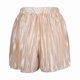 thumbnail image 3 of Pantalones cortos plisados casuales para mujer Culottes pierna cinturo media L, 3 of 9